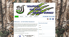 Desktop Screenshot of k2krittersolutions.com